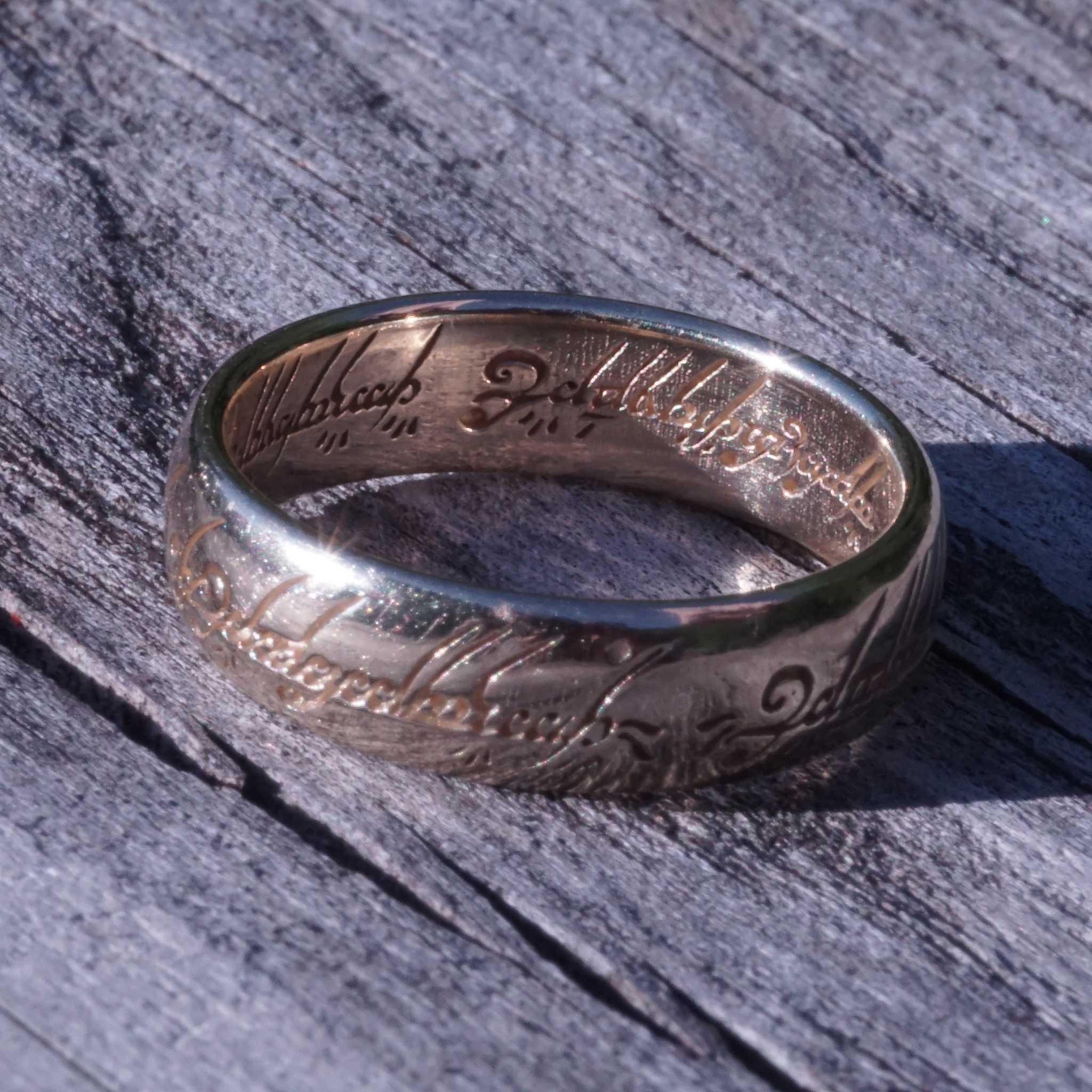 Lord of the rings 2025 ring gold