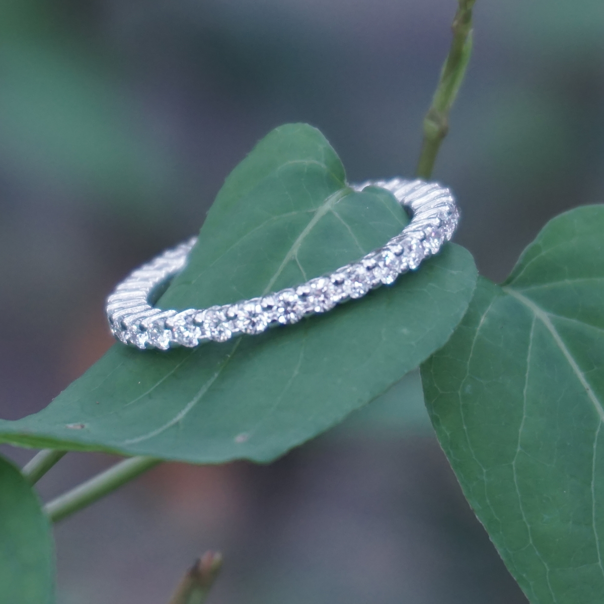 &quot;Eternity Ring&quot; 0.84 CT. T.W. in 14K White Gold (VS1)