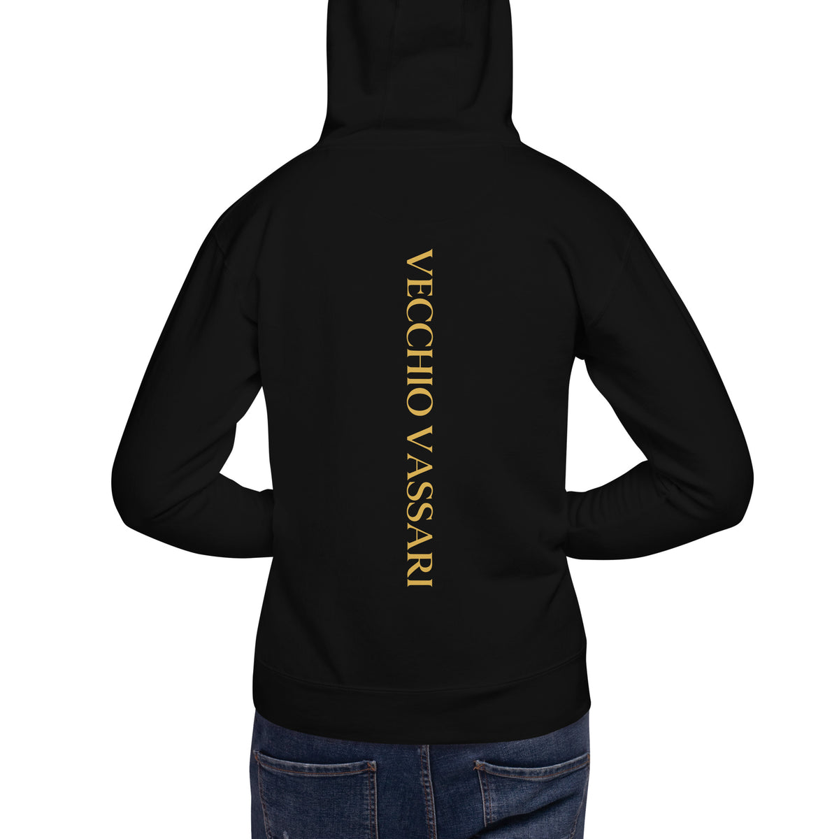 &quot;Make Up Your Own Mind&quot; Hoodie (Black/Gold)
