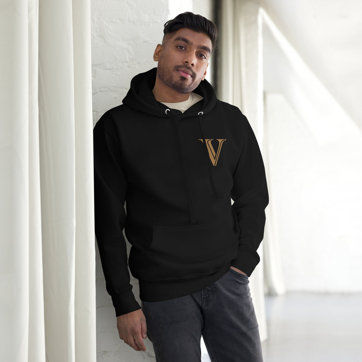VV Embroidered Hoodie